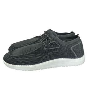 Itazero Men’s Casual Arch Support Black Slip On Shoes Size 14